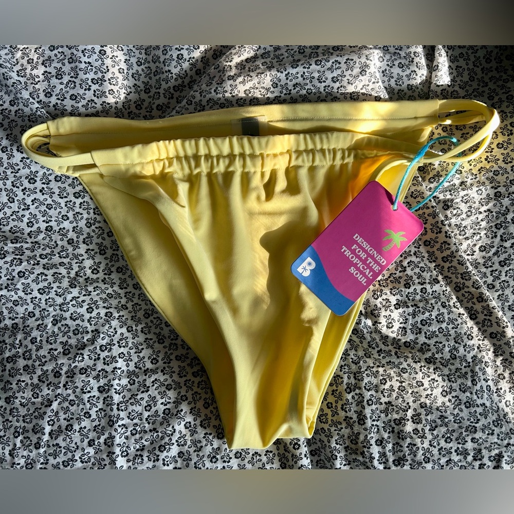 Blackbough Yellow Women's Bikini Bottom